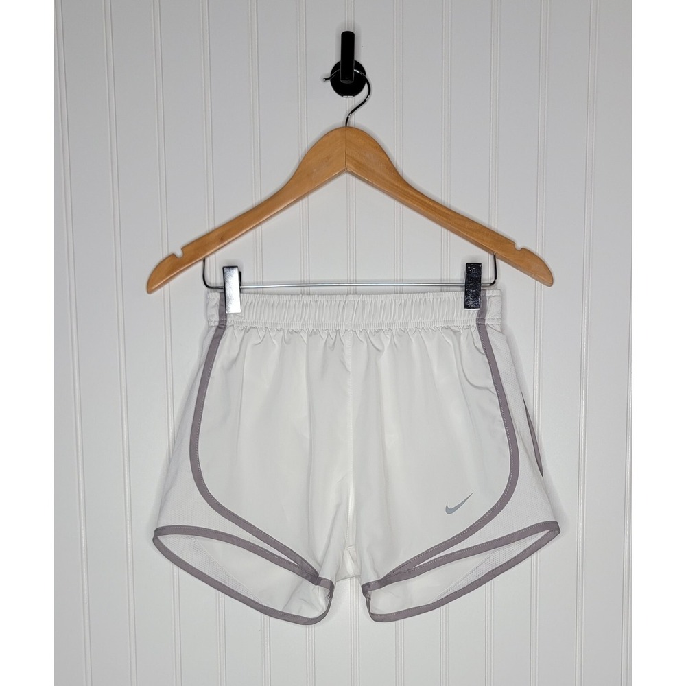 Nike Tempo Dri-Fit Lined Running‎ Shorts Women's Size XS White